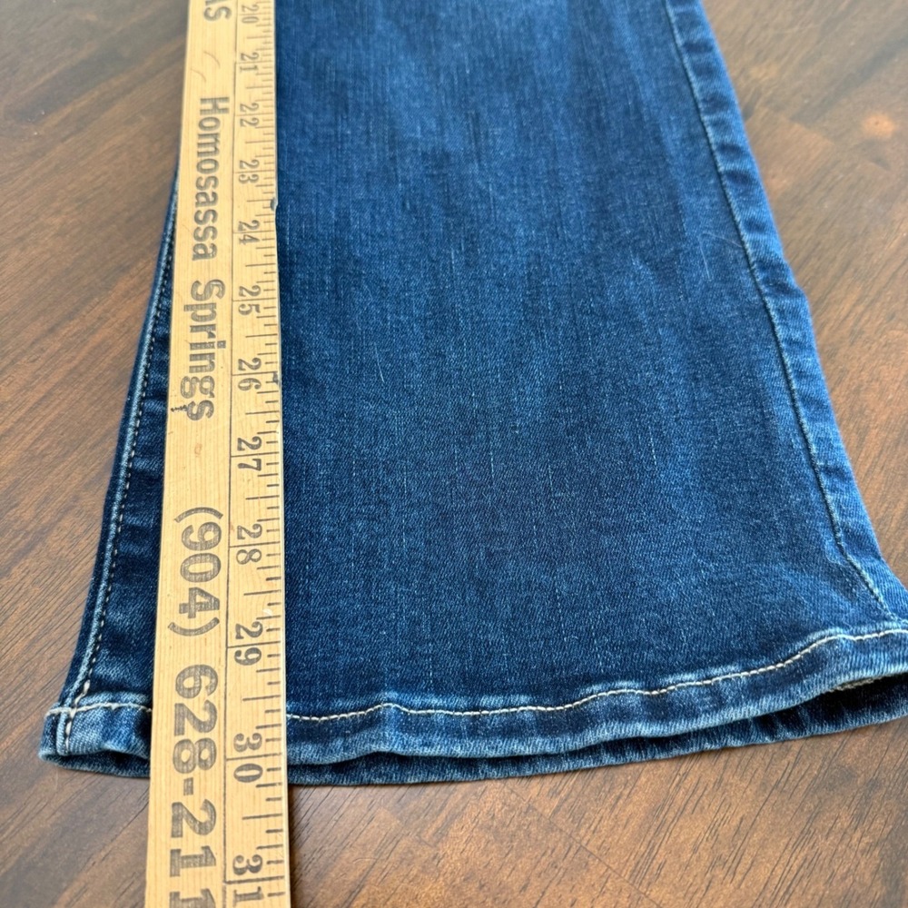 Lucky Brand Sweet Mid Rise Boot Ankle Jeans Blue Stretch 4/27A (30x30) NEW - Picture 9 of 13